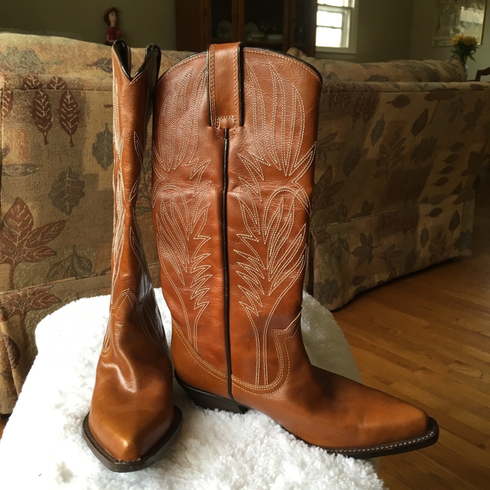 Lonestar Leather Cowboy Boots - Picture 4 of 8